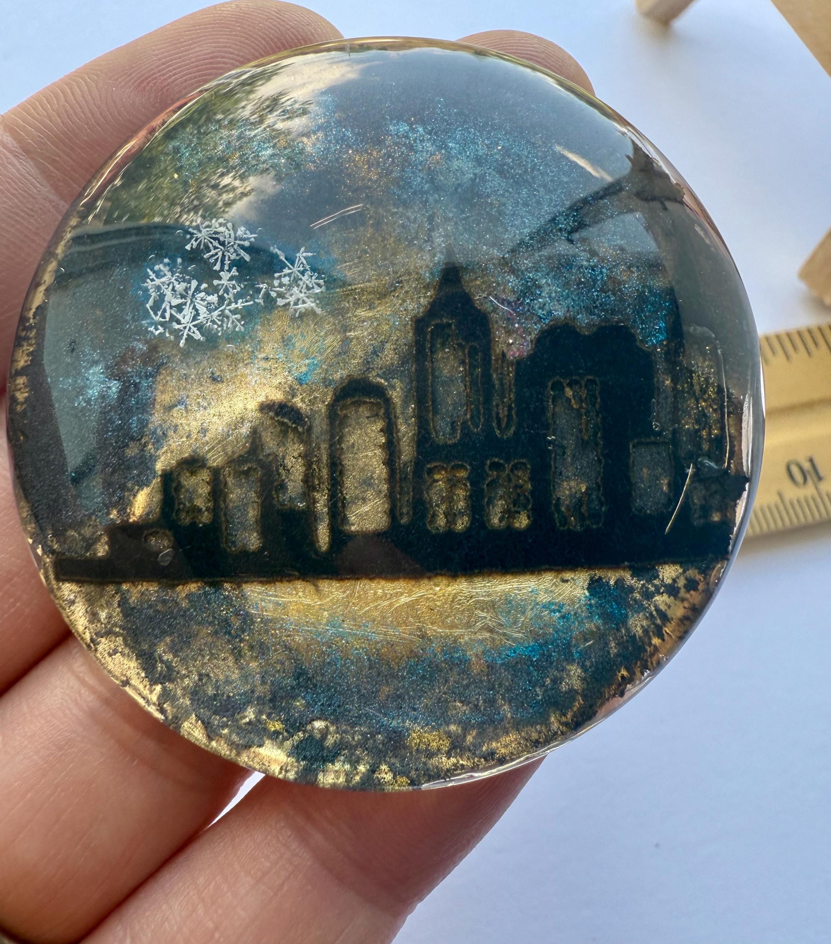 Real Snowflake Preserved - Artist Danielle Oliver - Captured Real Snowflake Collections / Preserved Snowflakes / Jewelry / Decor / Gifts