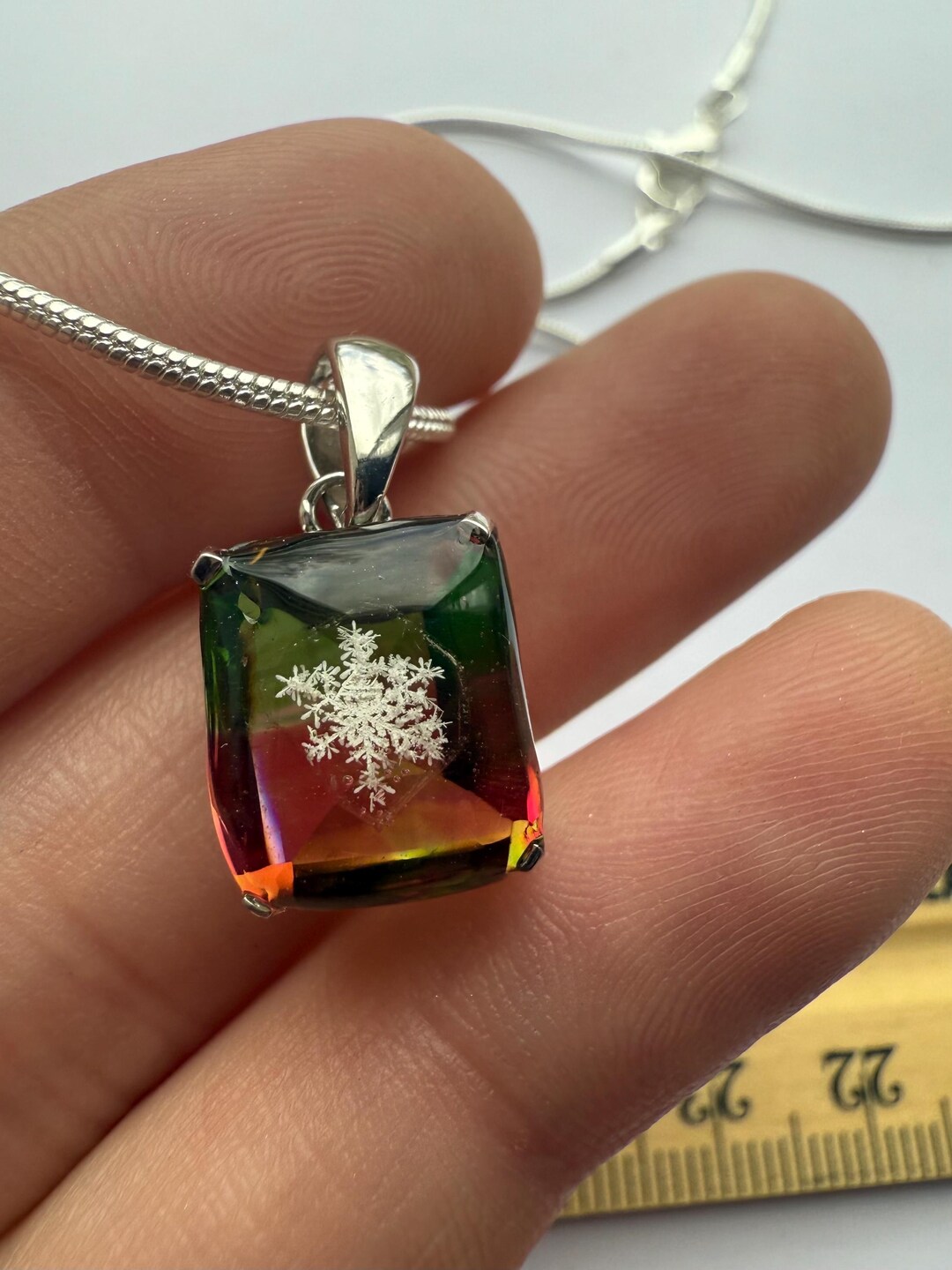 Real Snowflake Preserved Artist Danielle Oliver Captured Real