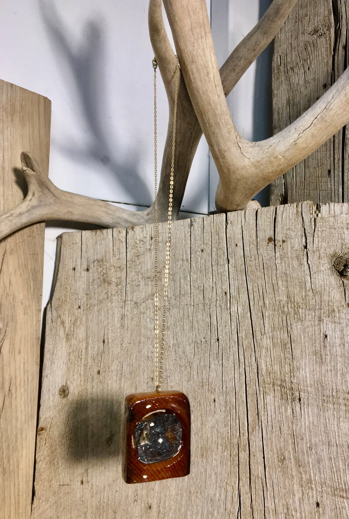 Bijoux flocon de neige vrai pendentif de flocon de neige Etsy