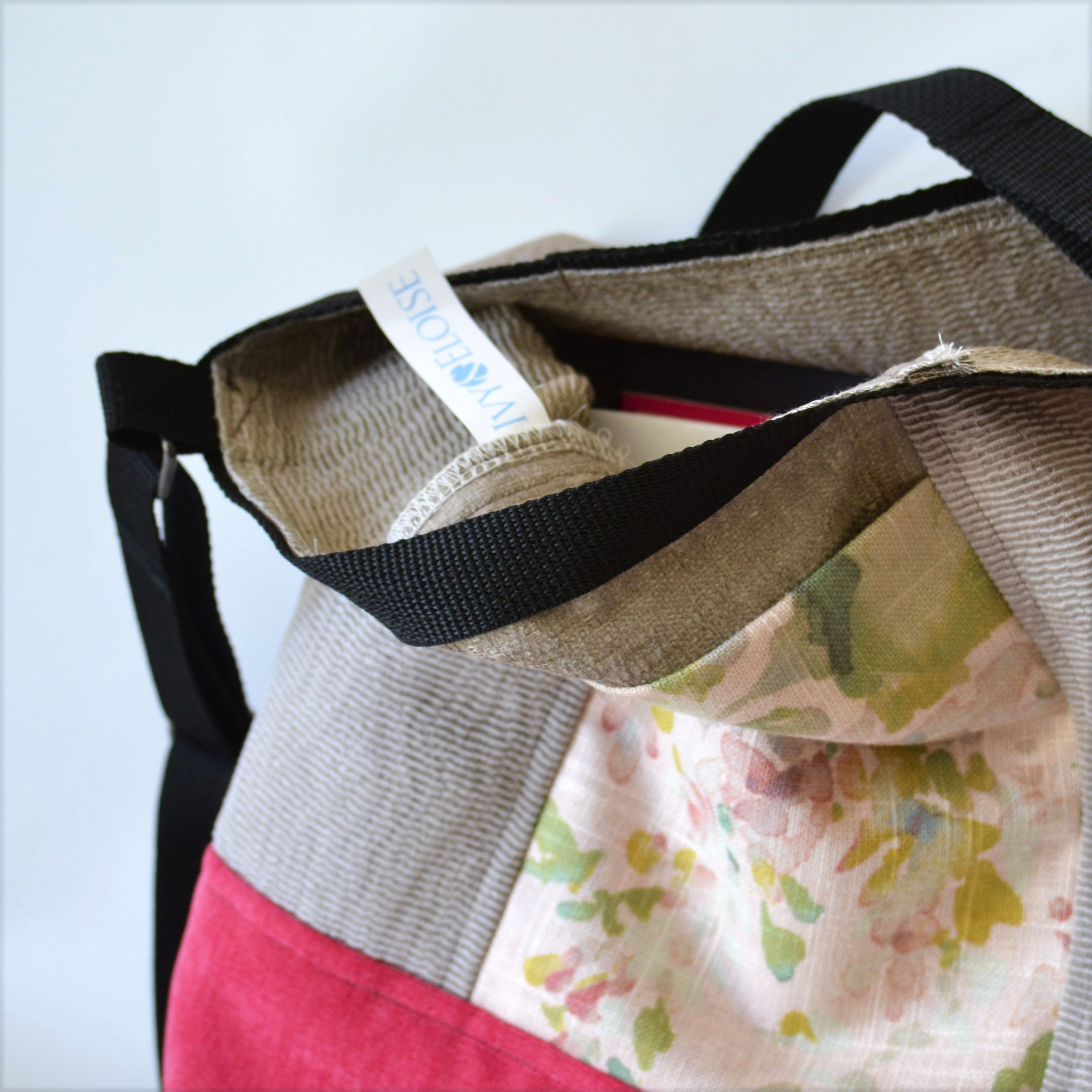 Cross body tote bag. Etsy