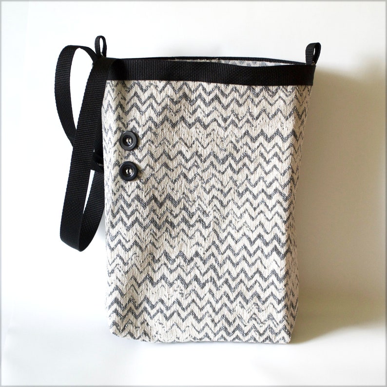 Cross Body Tote Bag. Etsy