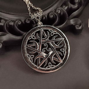 Magisches Druiden Amulett // Wicca, Schutzsiegel, Zaubersiegel, Hexensiegel, Hexenkette, Hexenschmuck, Hexerei, Magie, Talisman, Zauberei