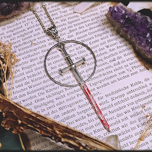 Occult Sword Necklace in 2 Colors // Occult Jewellery, Witch Necklace, Witch Jewellery, Gothic Necklace, Gothic Jewellery, Goth, Trend