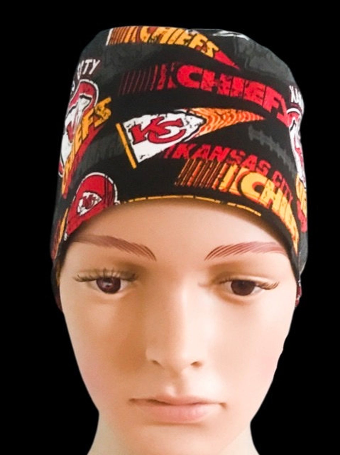 Kansas City Chiefs Scrub Cap Chiefs Scrub Hat for Doctors Etsy