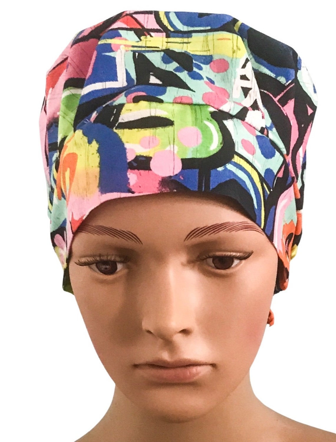 Greys Anatomy Bouffant Scrub Cap Womens Bouffant Scrub Cap Etsy