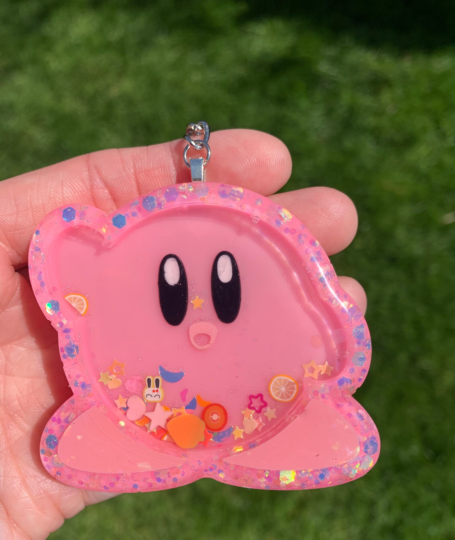 Kirby shaker keychain Etsy