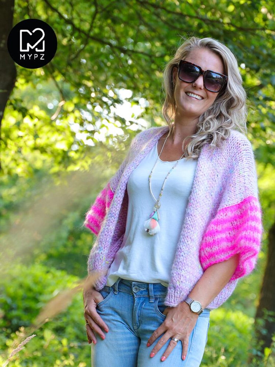 Strickanleitung – MYPZ kurzer Alpaka-Mohair-Cardigan Adorable No9