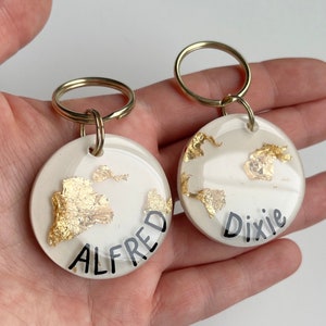 GOLD FLAKE - Pet ID Tags