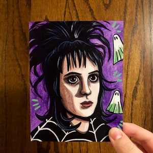 Lydia Deetz mini print