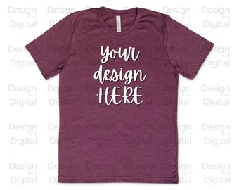 Download Maroon Shirt Mockup Etsy