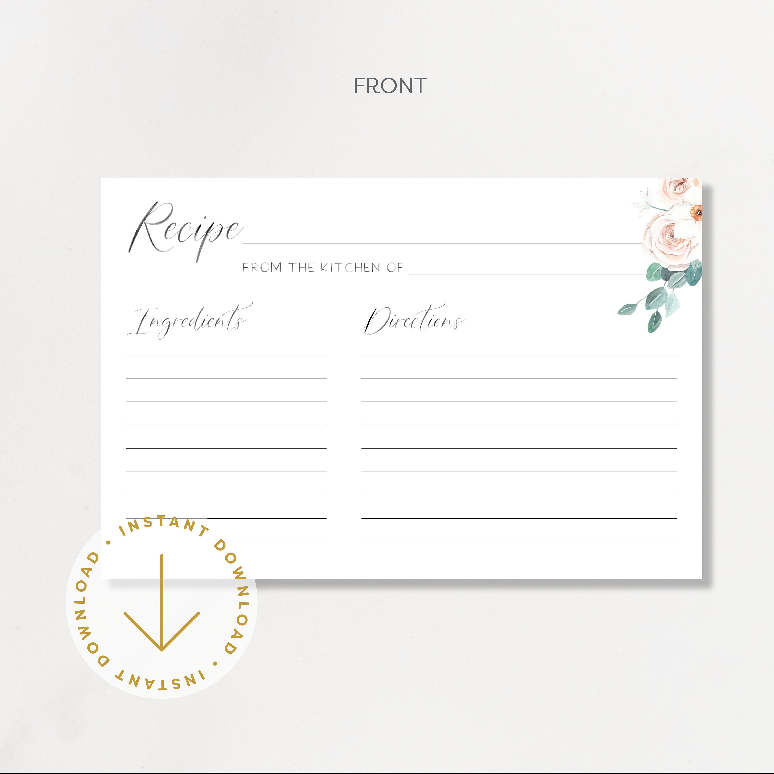 word recipe card template 4x6 word recipe card template 4x6