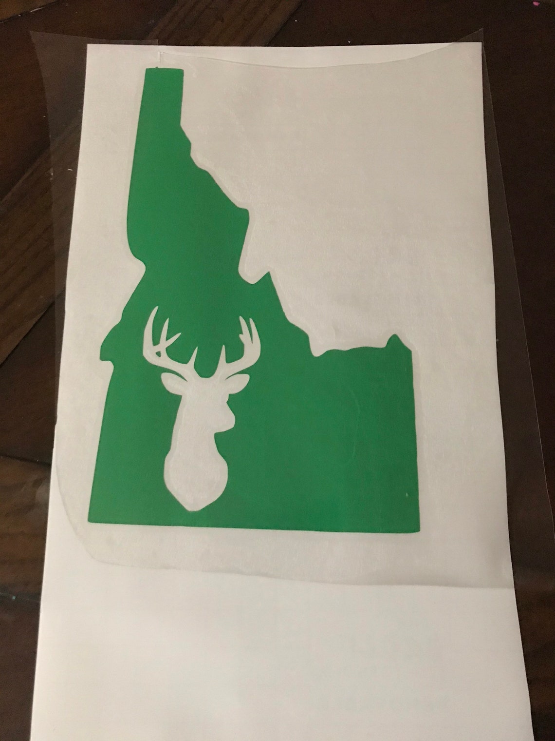 Idaho Deer Decal Etsy