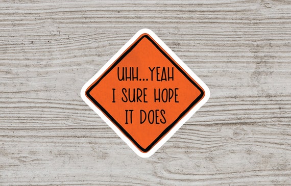 pic Road Work Ahead Vine etsy
