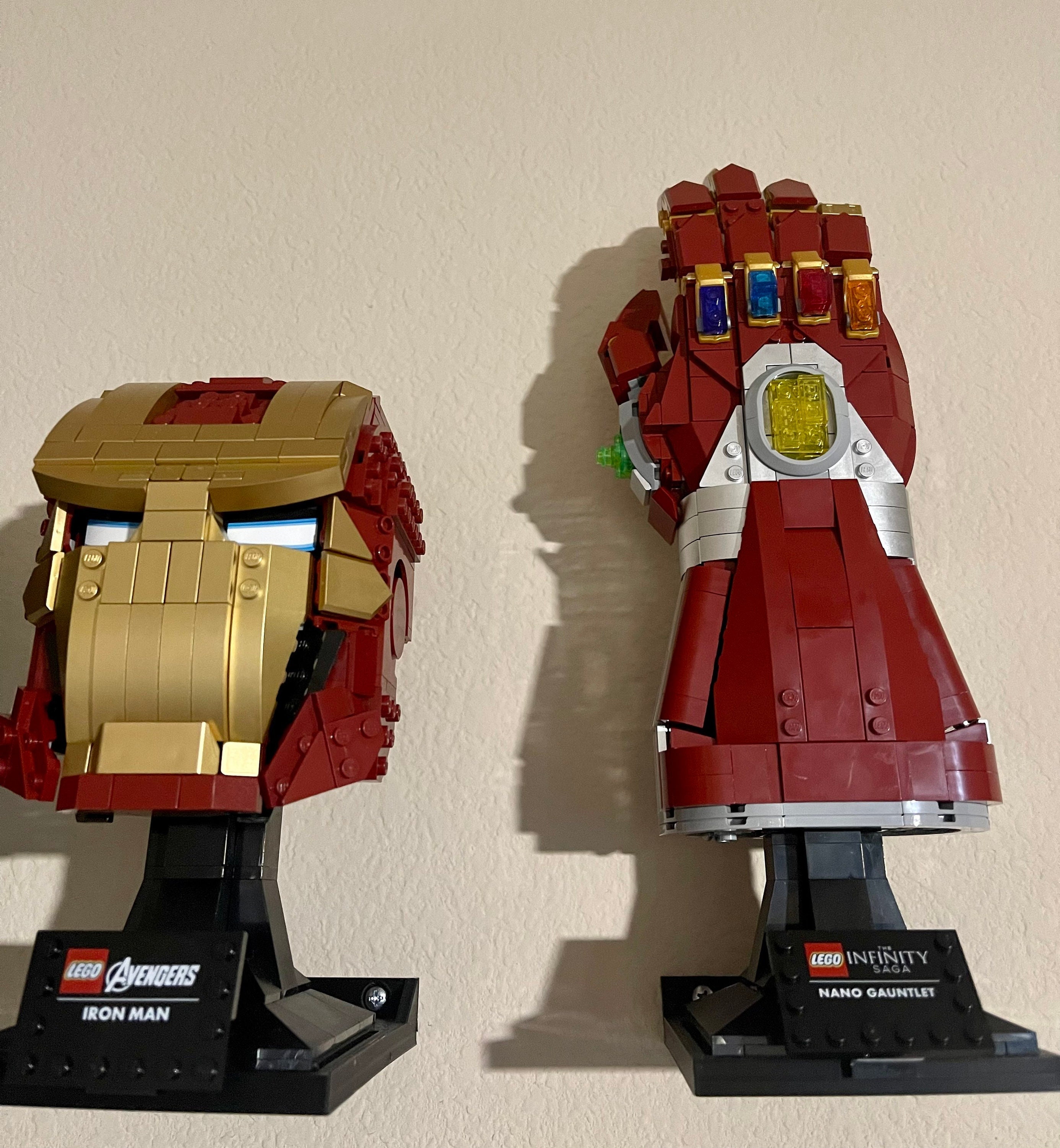 Lego Marvel Avengers Iron Infinity Gauntlet Display - Etsy