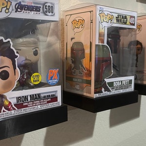 Premium Funko Pop Display Wall Mount - Ideal for Die Cast Pops and Collectors