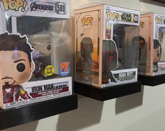 Premium Funko Pop-displaywandsteun - ideaal voor gegoten pops en verzamelaars