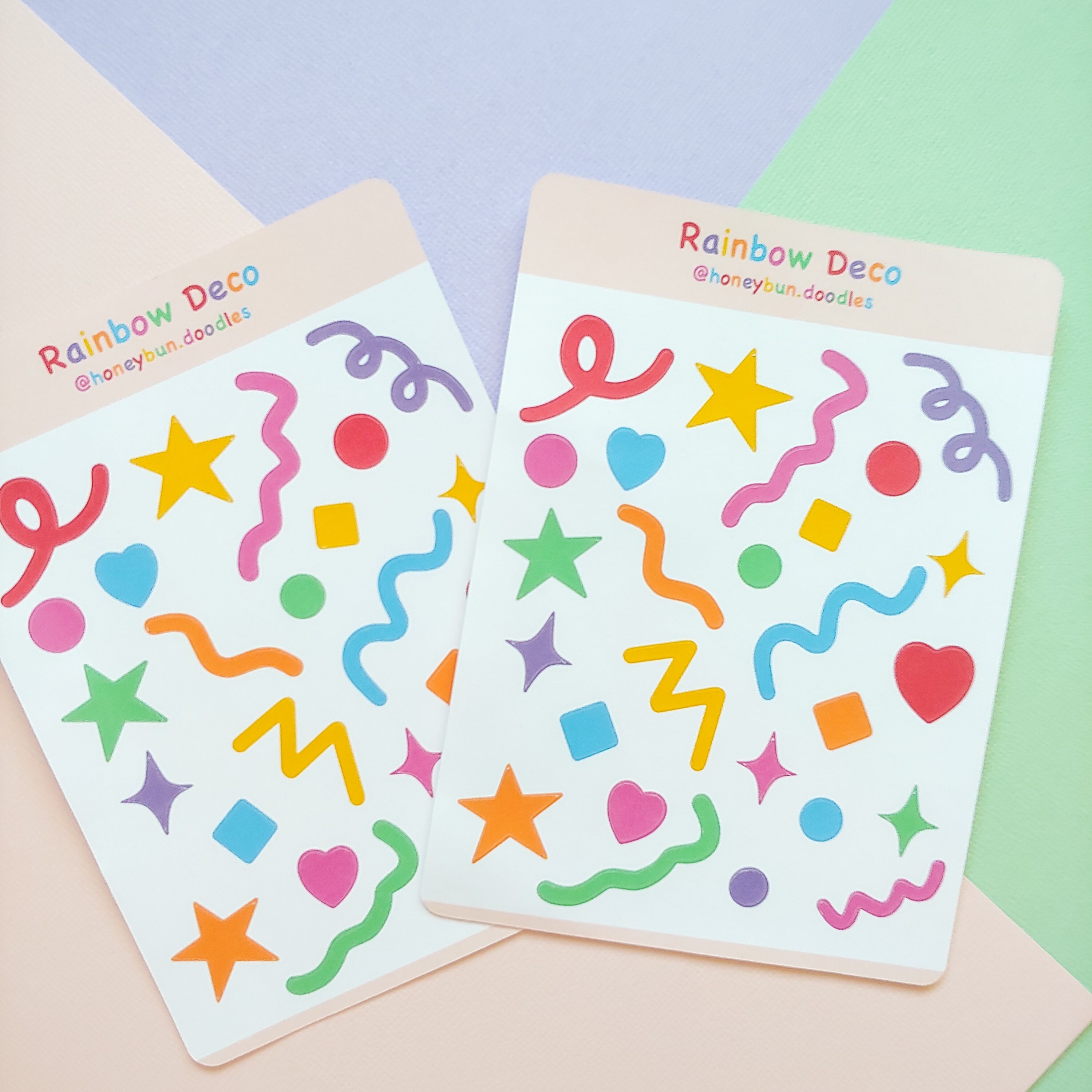 Polco deco sticker sheet Polco decoration Deco stickers Etsy