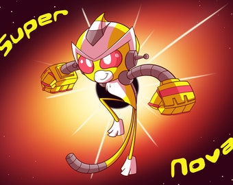 Space Monkey Art Etsy