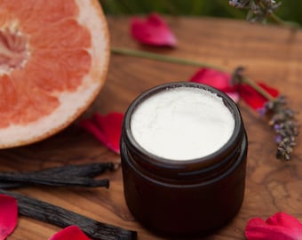 Aufbauend auf Bio-Talg geschlagene Gesichtsreinigung: Lavendel-Vanille-Grapefruit, Make-up-Entferner, Nachtmaske, Rasiercreme
