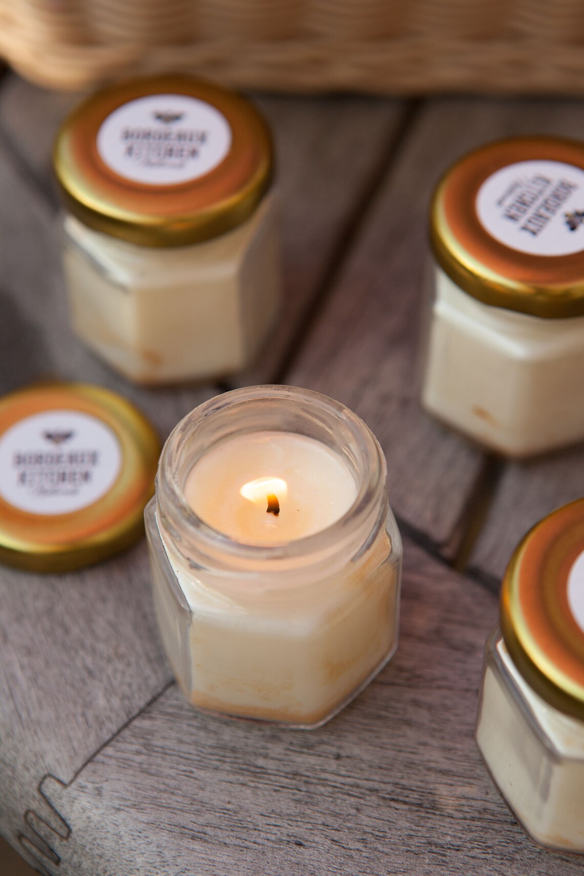 Lavender Vanilla Scented Candles Made With Tallow or Etsy