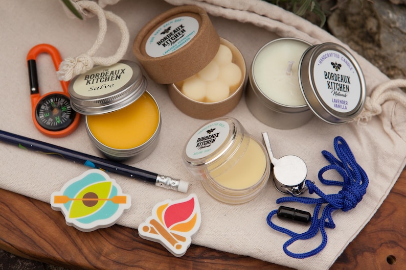 Hikers Gift Basket for Nature Lovers, Campers, Scouts and Kids Version