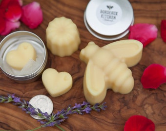 Nourishing Bug Repellent Lotion Bar: Lavender, Geranium, Lemongrass, Natural, Low PUFA