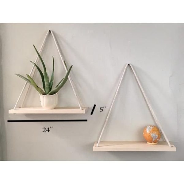 Hanging Shelves | <Set of 2> | Multiple Colors | Free Shipping |