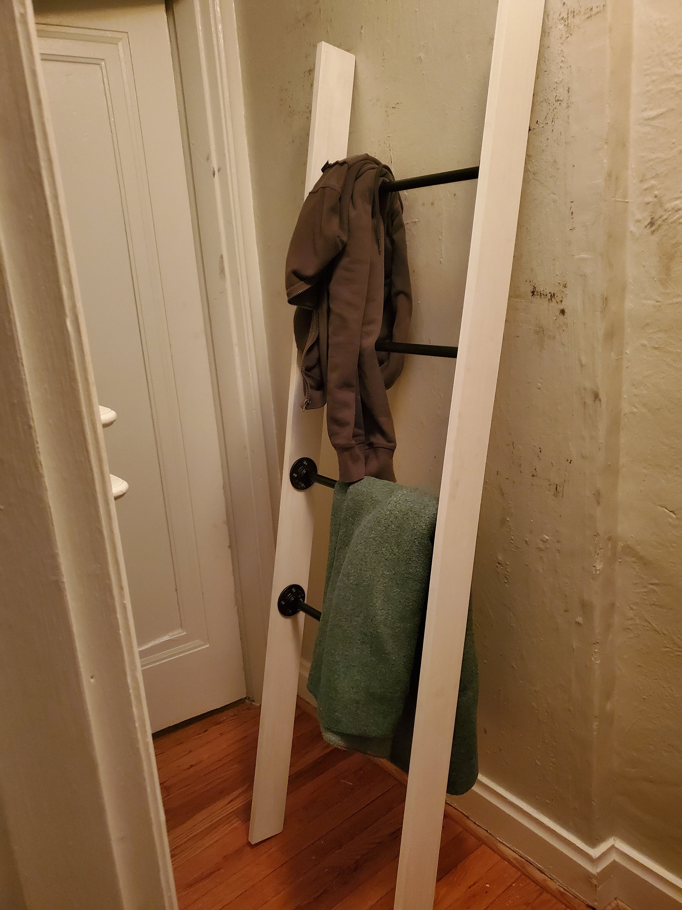 Industrial Blanket Ladder Rustic Styled Etsy