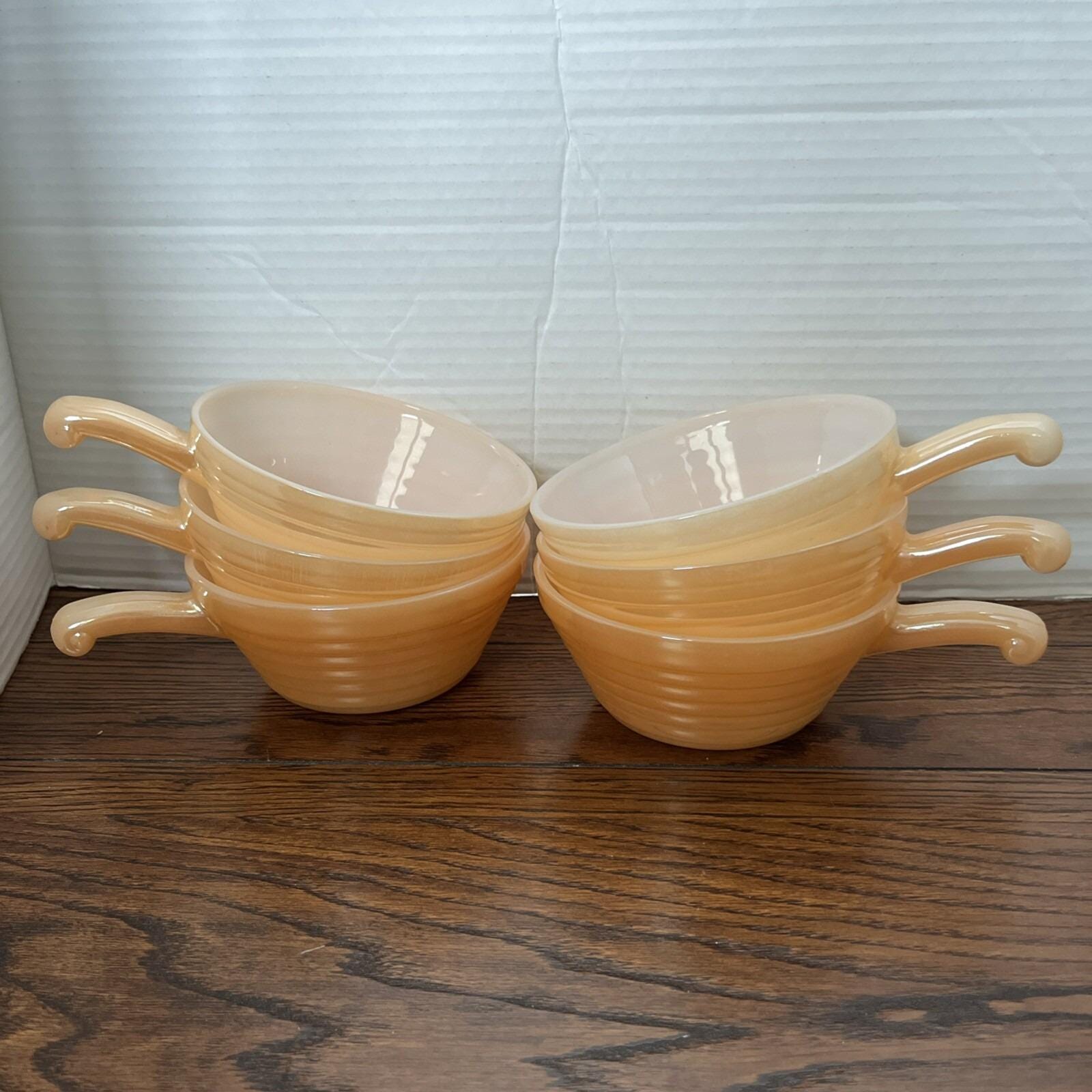 ⭐︎OVEN Fire King WARE⭐︎ Fire-king Oven Ware Bowl White With Gold Trim - Etsy