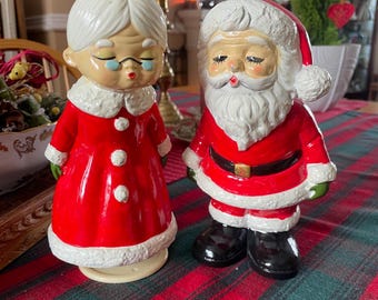 Figurine Telco Motionette du père Noël tenant une cloche