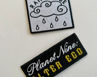 ONEWE Rain To Be embroidered patches, sew on patches, kpop patch, onewe weve, embroidered patch, kpop, onewe patch, kpop embroidery,