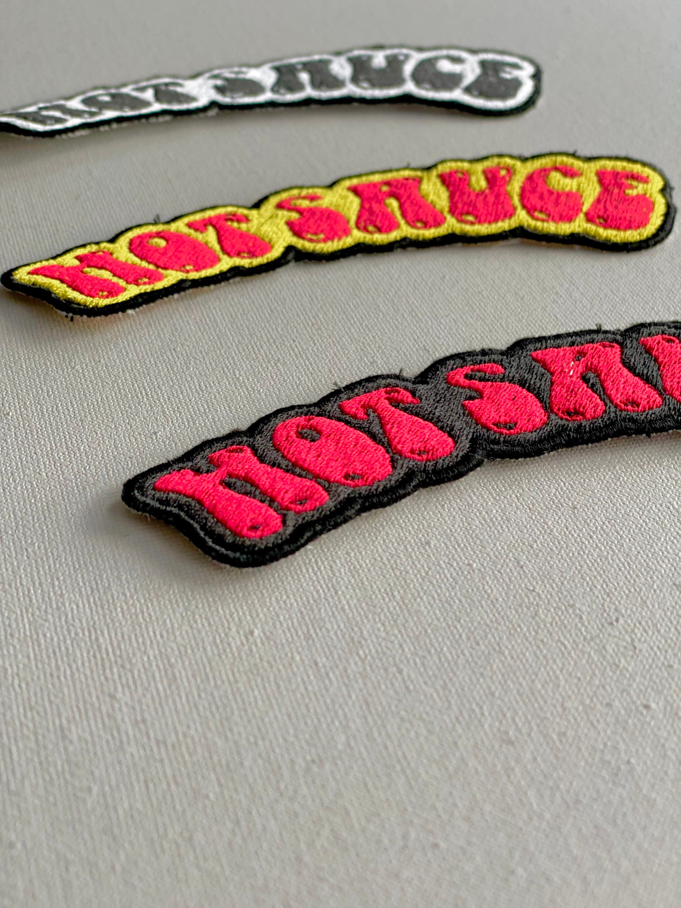 Hot Sauce NCT Dream Embroidered Patches, Iron / Sew on Patches