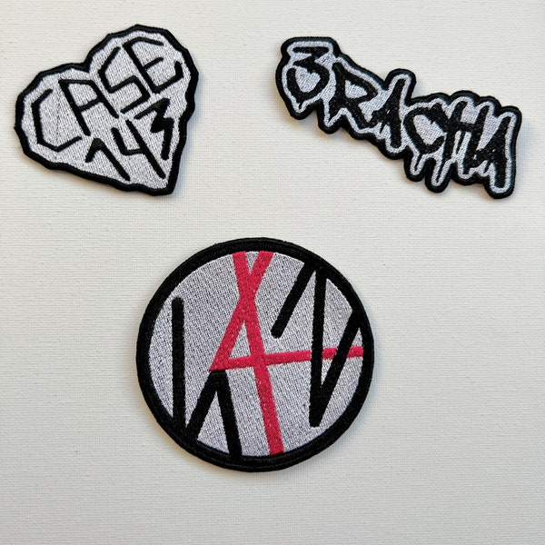 Stray Kids Gestickte Aufnäher, Aufnäher, Kpop-Patch, Stickerei-Patch, Kpop-Stickerei, Patch, 3racha, Bang Chan, Changbin, Han