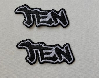 Dix patchs brodés avec nom WayV, patchs à coudre, patch TEN MV, patchs kpop, patchs, kpop, patchs WayV, appliqué, nct, patch