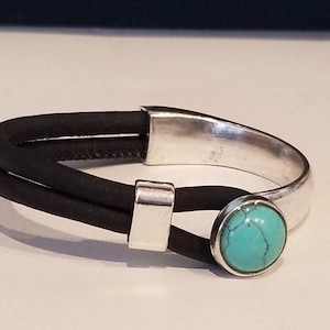 Half-cuff cork bracelet