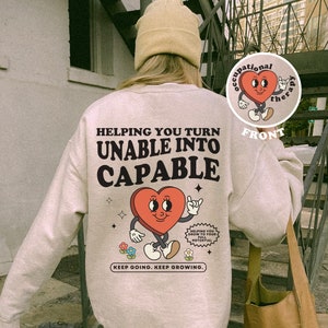Fine Motor Promoter Pediatric Occupational Therapy Sweatshirt Play Therapy Speech Therapy Sweatshirt Physical Therapy Sweatshirt Slp Sweater