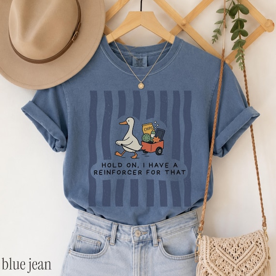 Bcba Shirt Rbt Shirt Aba Shirts Aba Therapy Shirt Comfort Colors® Autism Shirt Autism Awareness Shirt Gift for Aba Silly Goose Shirt