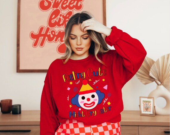 Circus Sweater Clowncore Sweatshirt 