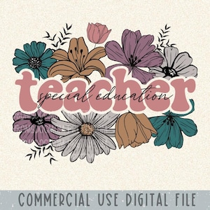 Sped Teacher Png Sublimation Designs Special Education Teacher Sublimation PNG Downloads Inclusion Digital Download Instant Download PNG