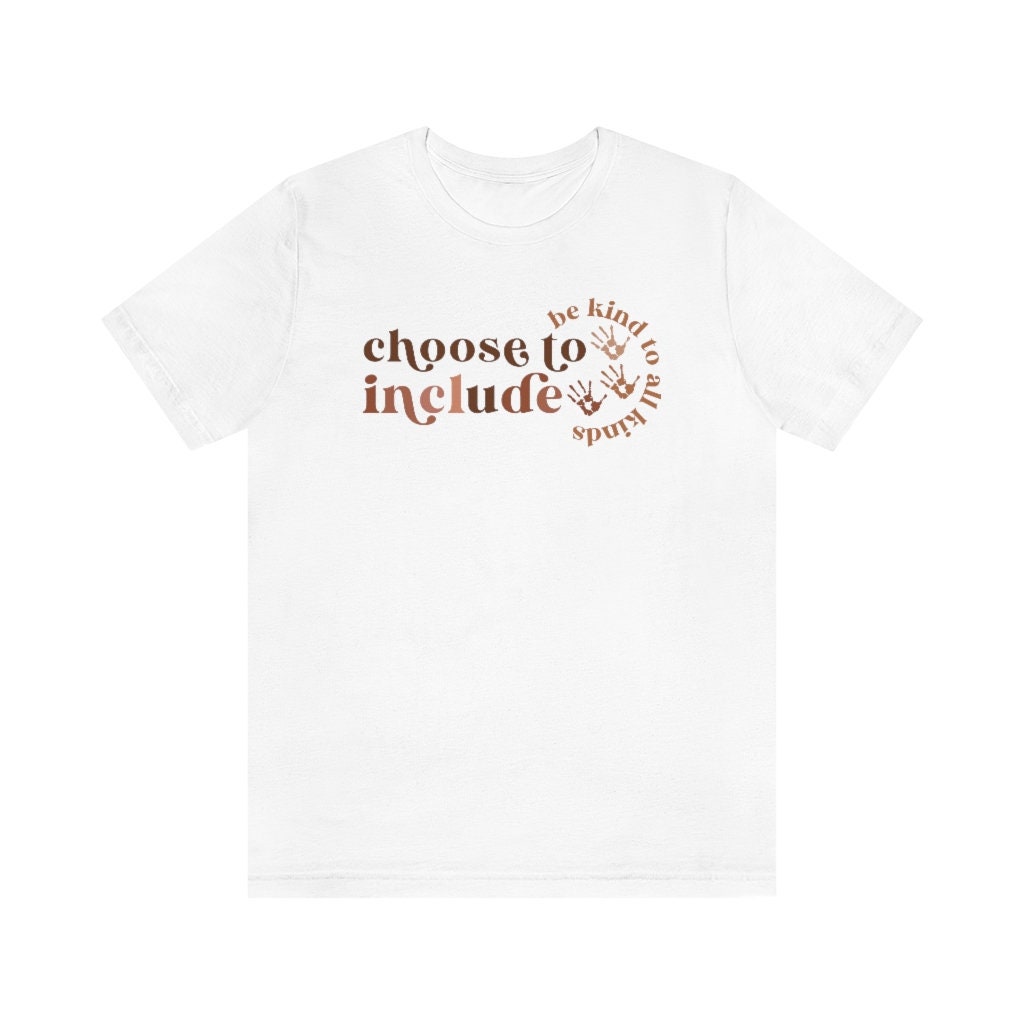 Choose to Include Inclusion Matters Autism Acceptance Shirt - Etsy