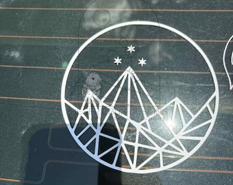 ACOTAR Velaris Mountain Vinyl Decal, Car Laptop Sticker