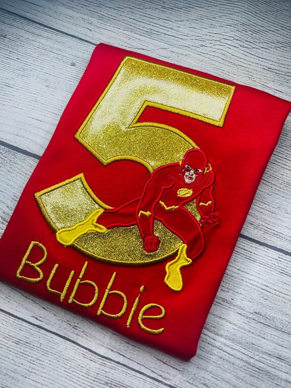 the flash birthday shirt