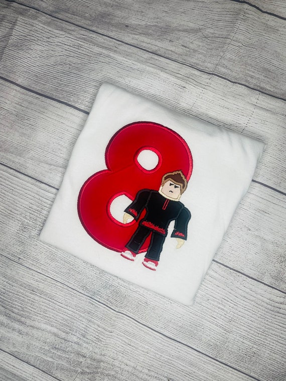 Roblox Birthday Shirt Roblox Roblox Game Birthday Shirt 