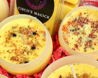 Delight | Magick Candle| Positivity Spell Candle for Uplifting Mood & Energy  | Ritual, Intention, Spell Candle