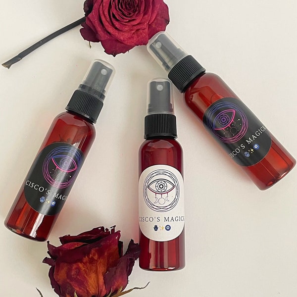 Clearing Smudge Spray | Negative Energy Removal | Crystal Infused Sage Spray | Room Cleansing Spray