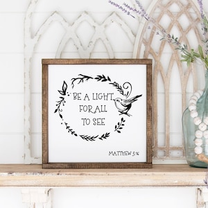 Let Your Light Shine Christian SVG, Matthew 5:16 Religious SVG, Faith SVG