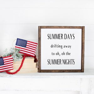 Summer Days SVG, Summer Farmhouse Sign SVG, Summer Shirt SVG, Hello Summer Svg, Porch Sign Svg, Cricut Svg