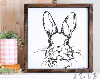 Easter Bunny SVG, Rabbit SVG, Spring Svg, Farmhouse Sign Svg, Coffee Mug Svg