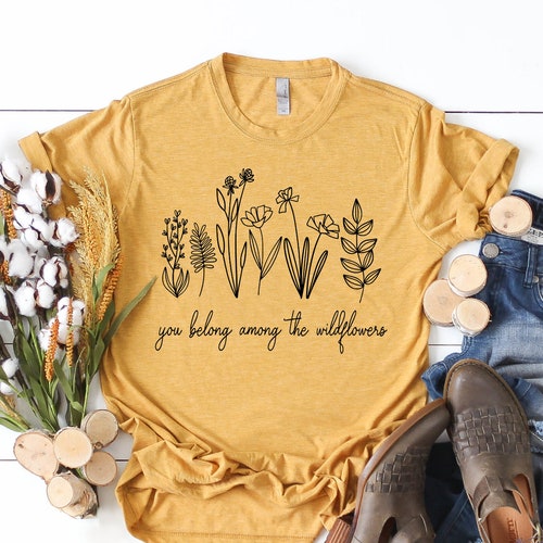 You Belong Among the Wildflowers Wildflower SVG Flower SVG - Etsy