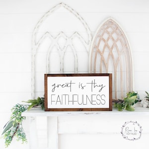 Faith SVG, Christian SVG, Great is Thy Faithfulness Inspirational SVG